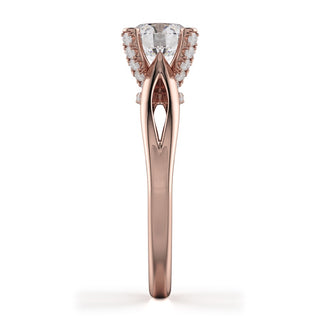 Michael M Defined Engagement Ring R521-1