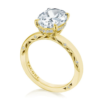 Oval Solitaire Engagement Ring