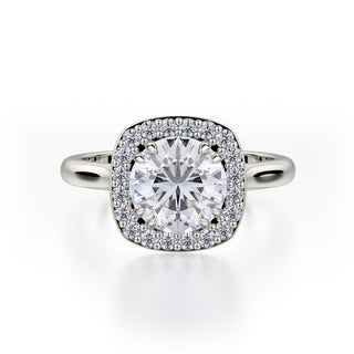 Michael M Defined Engagement Ring R721-1.5
