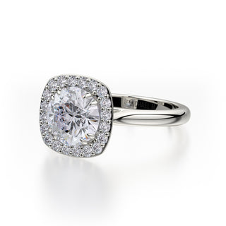 Michael M Defined Engagement Ring R721-1.5
