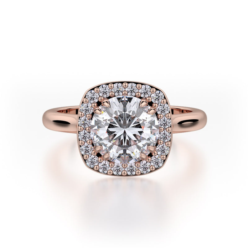 Michael M Defined Engagement Ring R721-1.5