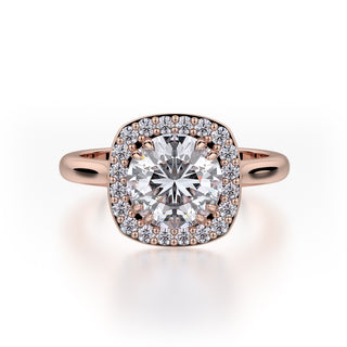 Michael M Defined Engagement Ring R721-1.5