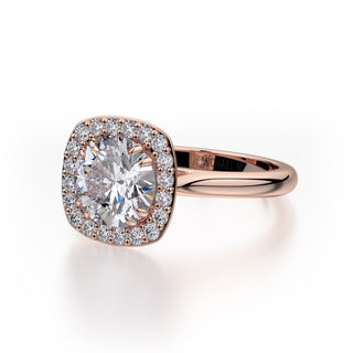 Michael M Defined Engagement Ring R721-1.5