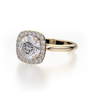 Michael M Defined Engagement Ring R721-1.5