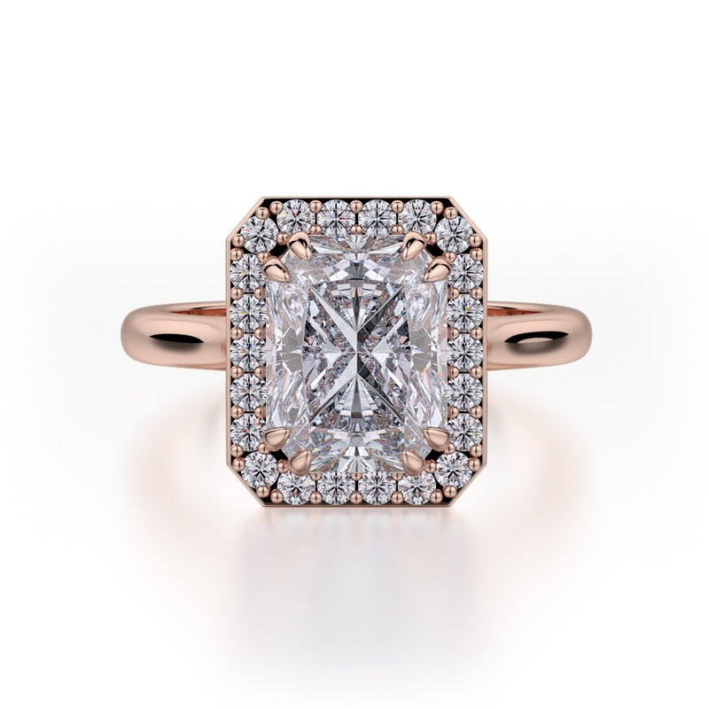 Michael M Defined Engagement Ring R727-2