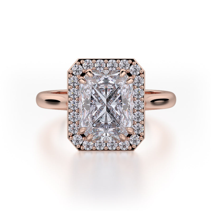 Michael M Defined Engagement Ring R727-2