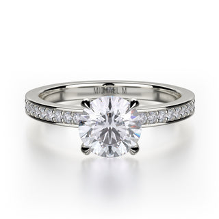 Michael M Defined Engagement Ring R726-1
