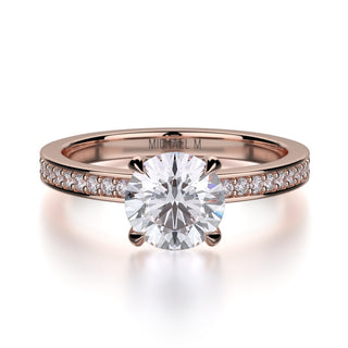 Michael M Defined Engagement Ring R726-1