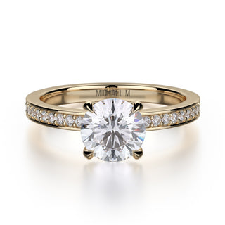 Michael M Defined Engagement Ring R726-1