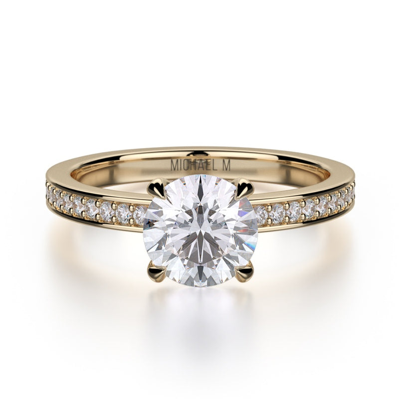 Michael M Defined Engagement Ring R726-1