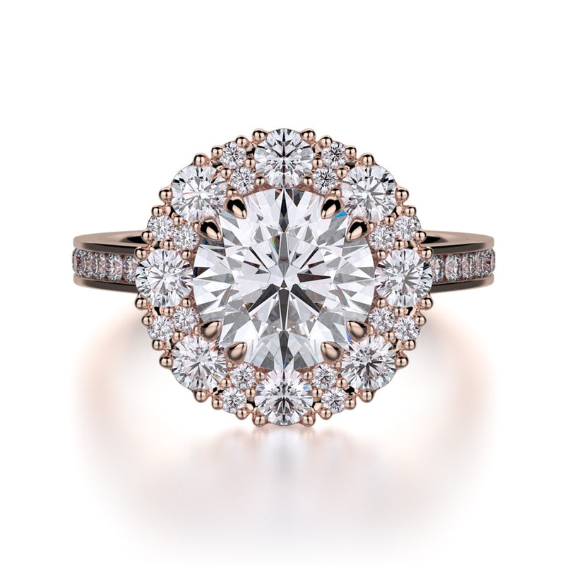Michael M Defined Engagement Ring R741-1.5
