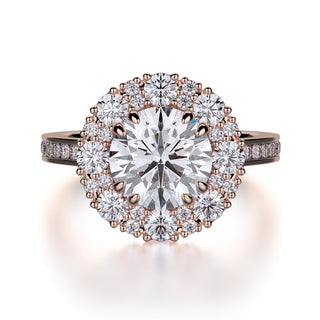 Michael M Defined Engagement Ring R741-1.5
