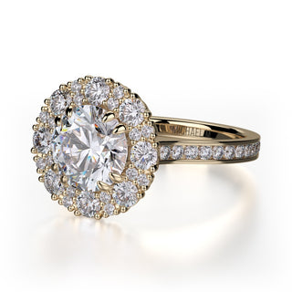Michael M Defined Engagement Ring R741-1.5