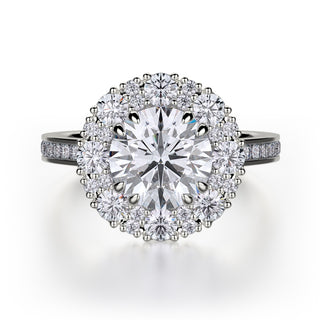 Michael M Defined Engagement Ring R741-1.5