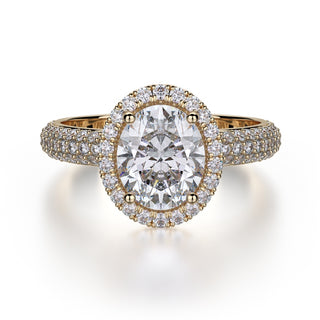 Michael M Defined Engagement Ring R730-2