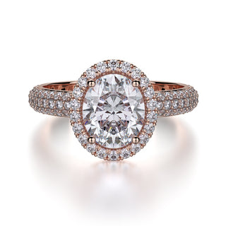 Michael M Defined Engagement Ring R730-2