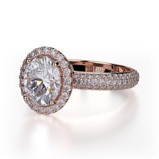 Michael M Defined Engagement Ring R730-2