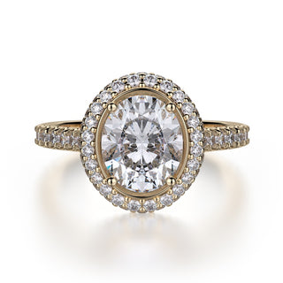 Michael M Defined Engagement Ring R737-2-OV
