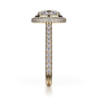 Michael M Defined Engagement Ring R737-2-OV