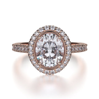 Michael M Defined Engagement Ring R737-2OV-OV