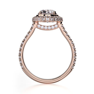 Michael M Defined Engagement Ring R737-2-OV