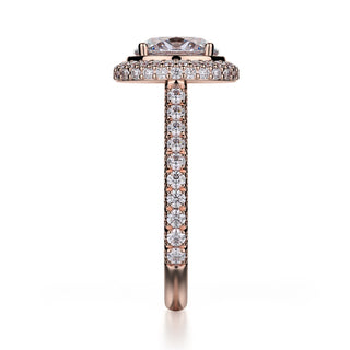 Michael M Defined Engagement Ring R737-2-OV