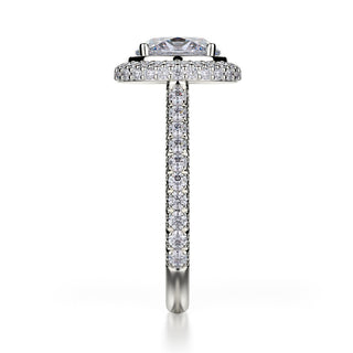 Michael M Defined Engagement Ring R737-2-OV