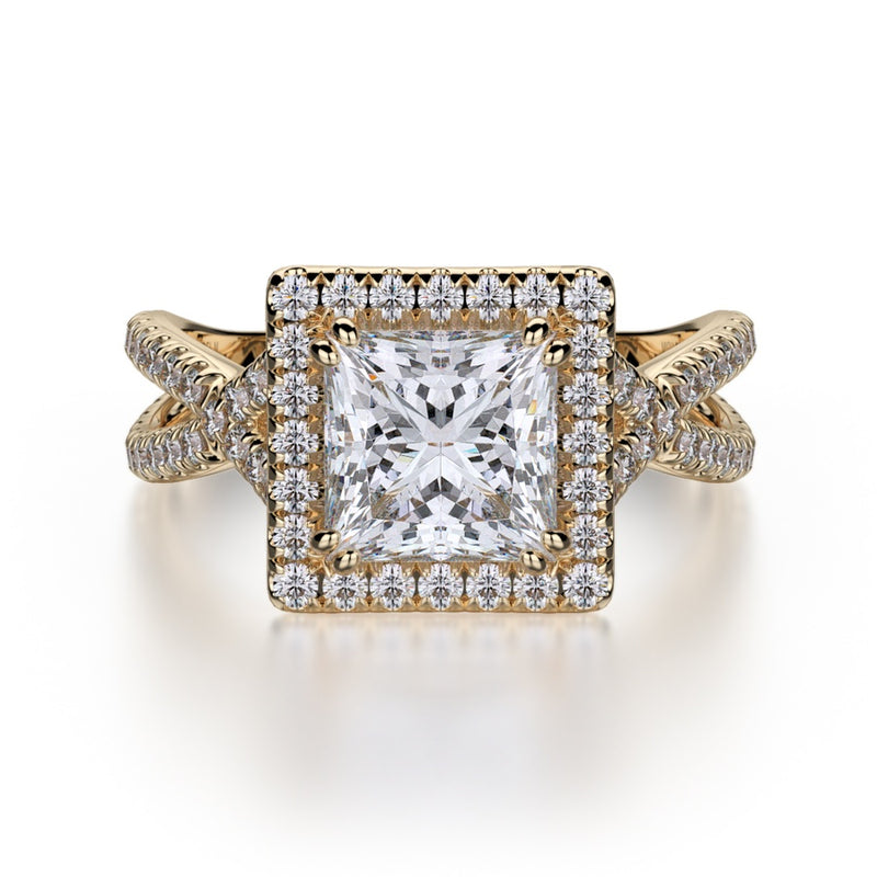 Michael M Defined Engagement Ring R738-2
