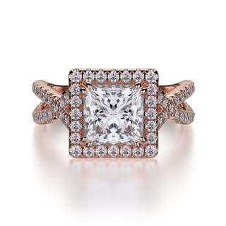Michael M Defined Engagement Ring R738-2