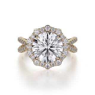 Michael M Defined Engagement Ring R740-2