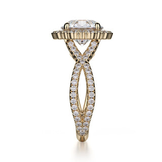 Michael M Defined Engagement Ring R740-2