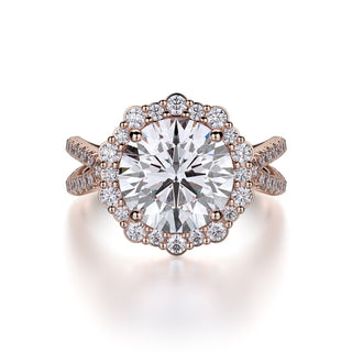Michael M Defined Engagement Ring R740-2