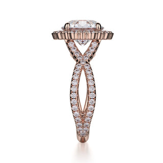 Michael M Defined Engagement Ring R740-2