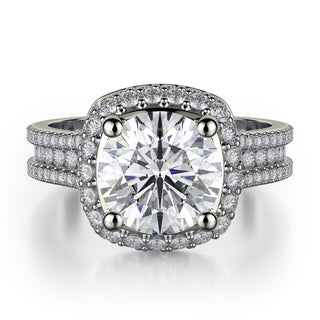 Michael M Defined Engagement Ring R755-2
