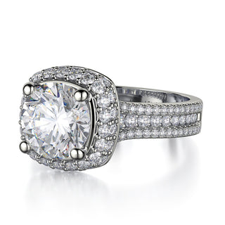 Michael M Defined Engagement Ring R755-2