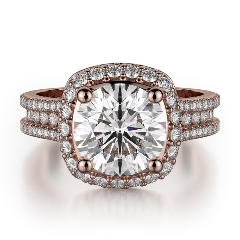 Michael M Defined Engagement Ring R755-2