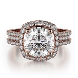 Michael M Defined Engagement Ring R755-2