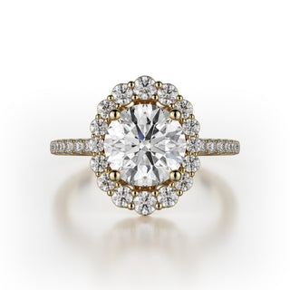 Michael M Defined Engagement Ring R739-1.5