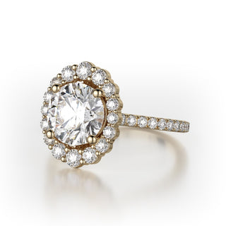 Michael M Defined Engagement Ring R739-1.5