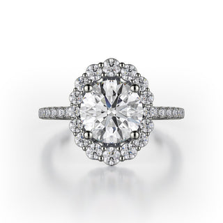 Michael M Defined Engagement Ring R739-1.5