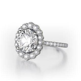 Michael M Defined Engagement Ring R739-1.5