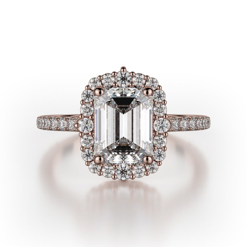 Michael M Defined Engagement Ring R739-2EM