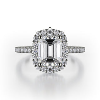 Michael M Defined Engagement Ring R739-2EM