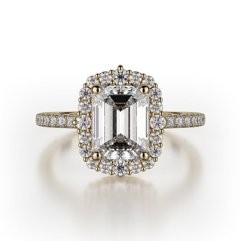Michael M Defined Engagement Ring R739-2EM