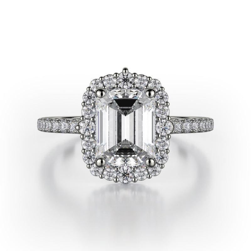 Michael M Defined Engagement Ring R739-2EM