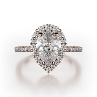 Michael M Defined Engagement Ring R739-2PR