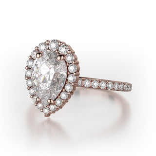 Michael M Defined Engagement Ring R739-2PR