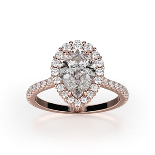 Michael M Defined Engagement Ring R739-2PR