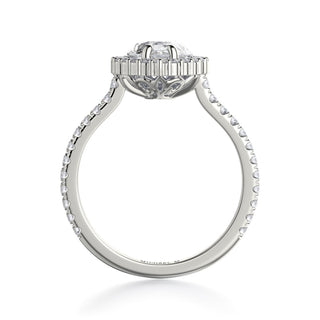Michael M Defined Engagement Ring R739-2PR