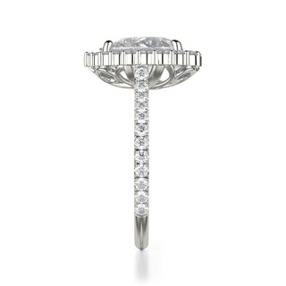 Michael M Defined Engagement Ring R739-2PR